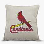 St. Louis Cardinals Logo Counted Cross Stitch Pattern - Download in PDF 9 St. Louis Cardinals logo embroidery pattern mockup for counted cross stitch